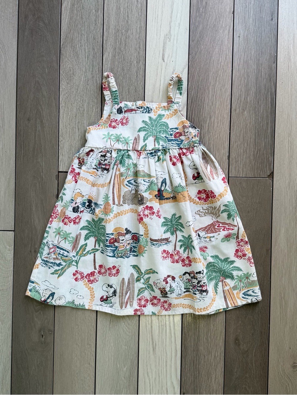 Reyn Spooner x Peanuts girls sundress